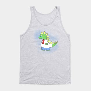 Office Dinosaur Tank Top